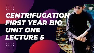 Centrifugation Or Cell Fractionation First Year Bio lecture 5 Unit One Cell structure And Function [upl. by Piselli]