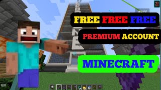 How to get minecraft premium account for free permanently  MINECRAFT [upl. by Malsi]