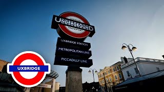 Uxbridge Branch Line  Metropolitan and Piccadilly Lines [upl. by Guido]