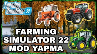 Farming Simulator 22 Mod nasıl yapılır  fs22 mod ekleme  fs22 mod ekle  fs22 mod yapma [upl. by Nyladnor]