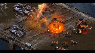 EPIC  Flash T vs Jaedong Z on Tau Cross  StarCraft  Brood War REMASTERED [upl. by Veneaux]