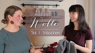 Alles über Wolle  Teil 1  Wollkleidung richtig waschen [upl. by Neall]