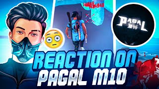 REACTION ON PAGAL M10 🔥 SKYLORD [upl. by Yelrehs]