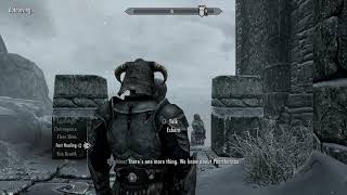 Skyrim How To avoid killing Paarthurnax [upl. by Ynoyrb86]