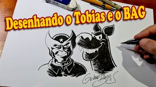 Desenhando o Tobias e o BAG [upl. by Allie499]