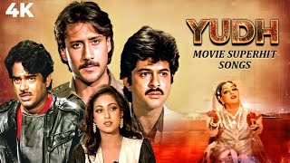 Yudh Movie Superhit Songs 4K NonStop Bollywood JUKEBOX  Bollywood Superhit Songs  Movie Musical [upl. by Furgeson]