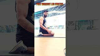 🏋🏻‍♀️💪🏻Post Workout Stretching for Legs fitness exercise youtubeshorts [upl. by Ferdinanda76]