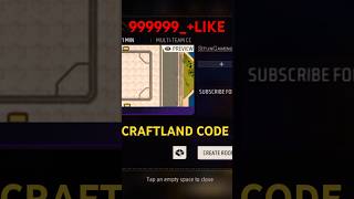 99999LIKE CRAFTLAND CODE 😍vairalvideo [upl. by Enyawal]