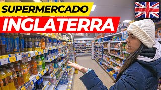 Como é um SUPERMERCADO NA INGLATERRA🇬🇧 Por Onde Indo 🌏 [upl. by Ylrad]