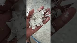 plastic recycling raw material  how to plastic recycling granules marking [upl. by Nilved]