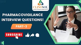 Pharmacovigilance Interview Questions Part 3 pharmacovigilance interviewquestions DSA [upl. by Nej]