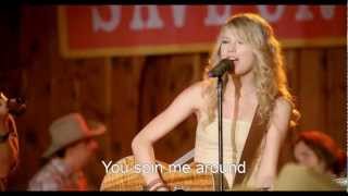 HD Taylor Swift  Crazier Hannah Montana The Movie Lyrics On Screen [upl. by Nirad]