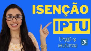 ISENÇÃO do IPTU – Quem tem direito e como solicitar [upl. by Romilly]