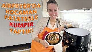 Airfryerda KUMPİR YAPTIK l Philips Airfryer XXL Fritöz ile tarifler [upl. by Sue]