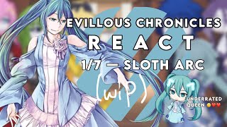 Evillious chronicles react — 17  WIP [upl. by Acherman]