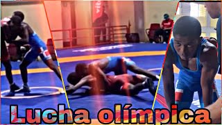 Edwin Bonilla DOM vs Lenin Espinal DOM torneo nacional de campeones 2024 lucha olímpica dominicana [upl. by Akcimehs]