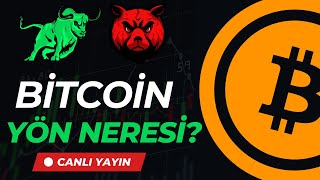 Canlı 🔴 Bitcoin Düşüş Devam Eder mi BTC amp Altcoin Analiz  Kripto Sohbetleri [upl. by Rattan]