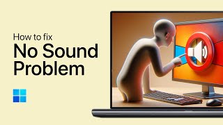 Windows 11  How To Fix No Sound Output Problem [upl. by Yvette688]