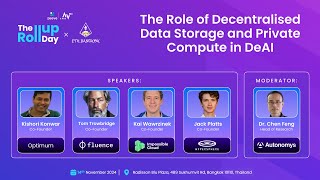 The Role of Decentralized Data Storage and Private Compute in DeAI ZeeveRollupDay [upl. by Aremus]