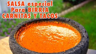 SALSA ESPECIAL PARA BIRRIA CARNITAS Y TACOS 🔴en vivo [upl. by Anirbus]