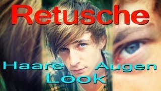 Photoshop Tutorial  Porträt Retusche  Ganzes Bild [upl. by Gelhar]