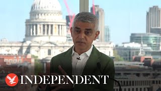 Sadiq Khan pledges to make London best city in the world [upl. by Anoynek]