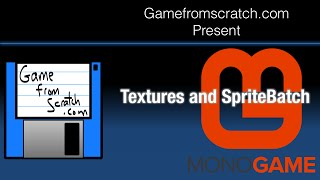 MonoGame Tutorial Part Two Textures and SpriteBatch [upl. by Anavlis891]