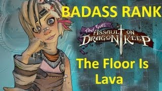 quotBorderlands 2quot quotMines of Avericequot Challenge Guide quotThe Floor is Lavaquot [upl. by Alekin]