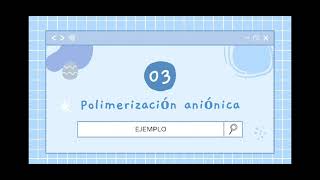 Ejemplos de Mecanismos de Polimerización Por adición y condensación [upl. by Eisak]