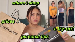 HUGE HAUL where i shop in the Philippines [upl. by Petersen]