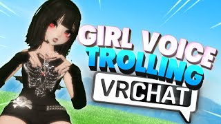 THE CRAZIEST GIRL VOICE TROLLING VRCHAT VIDEO EVER Ft Matta [upl. by Eydie]