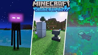 How to Use Minecraft Bedrock Shaders Android Xbox PC [upl. by Irap]