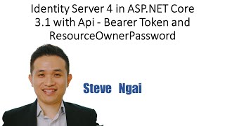 Identity Server 4 in ASPNET Core 31 with Api  Bearer Token and ResourceOwnerPassword with Github [upl. by Misaq]