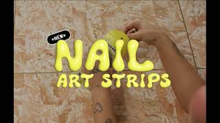 Inkbox Nail Art Strips  How It Works  Inkbox [upl. by Einnig164]