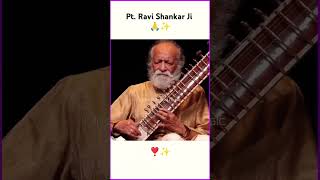 Pandit Ravishankar ji Sitar player shortsvideo song sitarplayer ptRavishankar [upl. by Sauveur669]