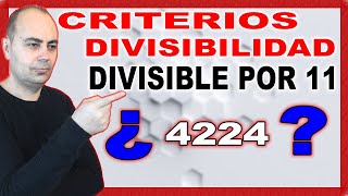 💥CRITERIOS DE DIVISIBILIDAD DEL 11 SÚPER FÁCIL 💥 Múltiplos y Divisores 💥 Primaria 33 [upl. by Mckee]