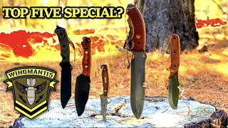 5 Knives That Make Me Happy  Tag Video From Junkyard Fox [upl. by Corbett]