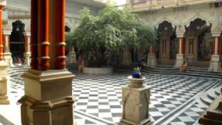 Inside The Krishna Balaram Temple Vrindavan India [upl. by Siuluj]