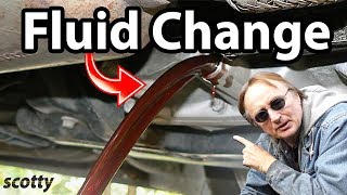 How to Change Automatic Transmission Fluid in Your Car [upl. by Nesyaj]