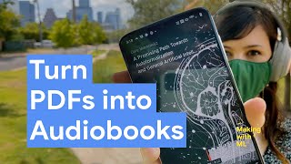 How to convert PDFs to audiobooks with machine learning [upl. by Flessel]