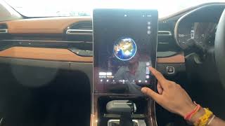 MG Hector comes with 14 inch touchscreen infotainment system information about all its features [upl. by Meluhs]