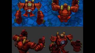 LoL Ironman Blitzcrank custom skin spotlight [upl. by Nwahsak404]