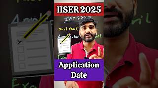 IISER Aptitude Test 2025 Application Form amp Exam Date  IISER Exam Information 2025 iiser2025 [upl. by Phelia]