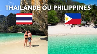 Thailande ou Philippines Où Partir [upl. by Neelak]