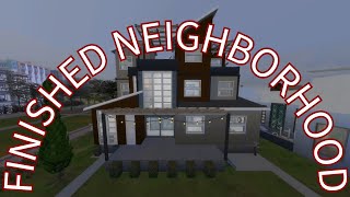 Newcrest Final Neighborhood Build [upl. by Hpsoj]