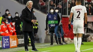 Jogadores do Benfica Lucas Veríssimo e Gilberto contra Jorge Jesus [upl. by Tippets]