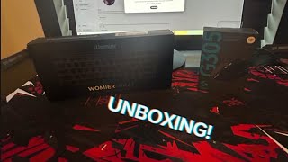 Unboxing Womier WK61 and Logitech G305 [upl. by Nalrah]