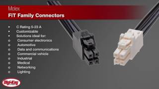 FiT Connectors – Molex  DigiKey Daily [upl. by Keener]