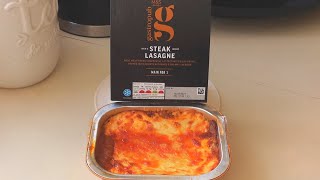 Gastropub Steak Lasagne  MampS Food  Food Review [upl. by Pearline]