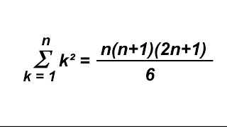 La somme de k² par récurrence  démonstration [upl. by Anaer]